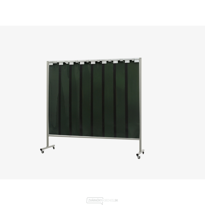 Zváracia zástena OMNIUM GREEN 9-LAMELY 200x215 cm Zváracia zástena OMNIUM GREEN 9-LAMELY 200x215 cm gallery main image