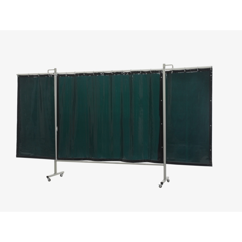 Ochranná zváracia zástena Omnium Triptych GREEN 6 200x375 cm