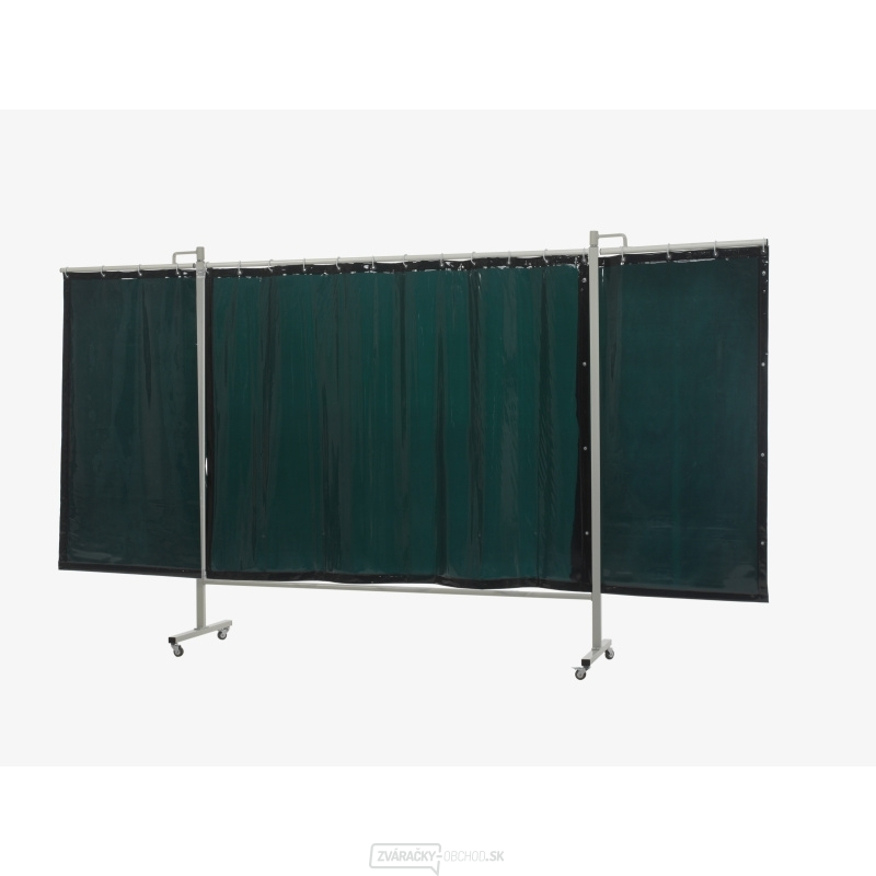 Ochranná zváracia zástena Omnium Triptych GREEN 6 200x375 cm