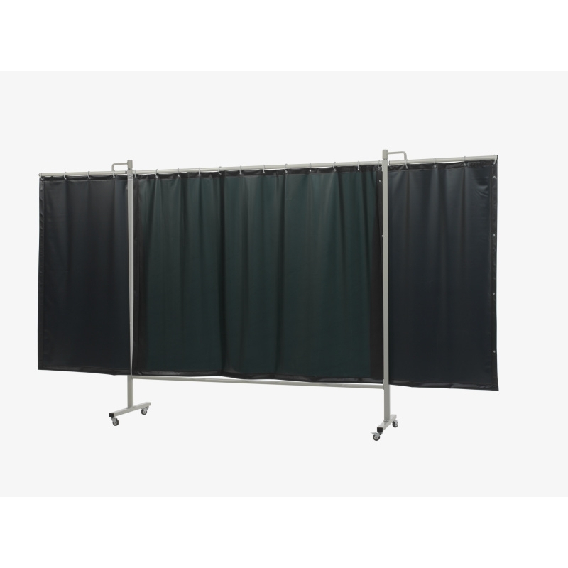 Ochranná zváracia zástena Omnium Triptych GREEN 9 200x375 cm