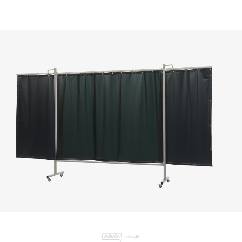 Ochranná zváracia zástena Omnium Triptych GREEN 9 200x375 cm