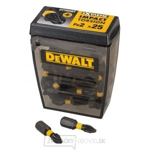 DT70556T Sada bitů PZ2 Extreme Impact Torsion, 25ks, Tic-Tac, DeWalt DT70556T Sada bitů PZ2 Extreme Impact Torsion, 25ks, Tic-Tac, DeWalt