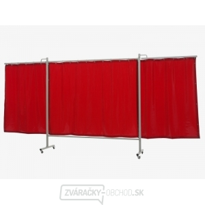 Ochranná zváracia zástena Omnium Triptych XL 200x435 cm Ochranná zváracia zástena Omnium Triptych XL 200x435 cm gallery main image