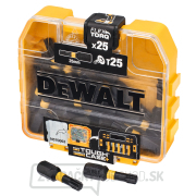 DT70558T Sada bitů s drážkou Torx T25, 25ks, 25 mm, torzní, DeWALT,  gallery main image