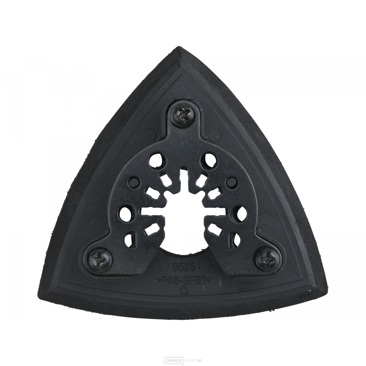 Nosič brúsnych výseků delta, 90mm, suchý zip