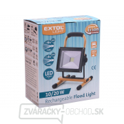 Reflektor LED, nabíjacie s podstavcom, 700/1400lm, Li-ion náhled