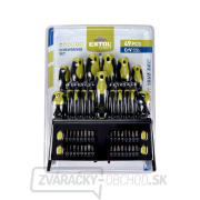 Skrutkovačy s hroty, CrV - 49ks Náhľad