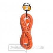 Solight predlžovací kábel - spojka, 1 zásuvka, oranžová, 10m Náhľad