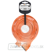 Solight predlžovací kábel - spojka, 1 zásuvka, oranžová, 10m Náhľad