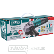 Brúska uhlová s regulací rychlosti, 125mm, 1400W náhled