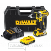 DCD790D2 bezuhlíkové vŕtačka/skrutkovač 18V, 2x 2,0Ah DeWALT FLEXVOLT + kufor gallery main image