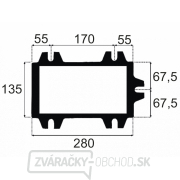 KS-200P - Krížový strojný zverák náhled