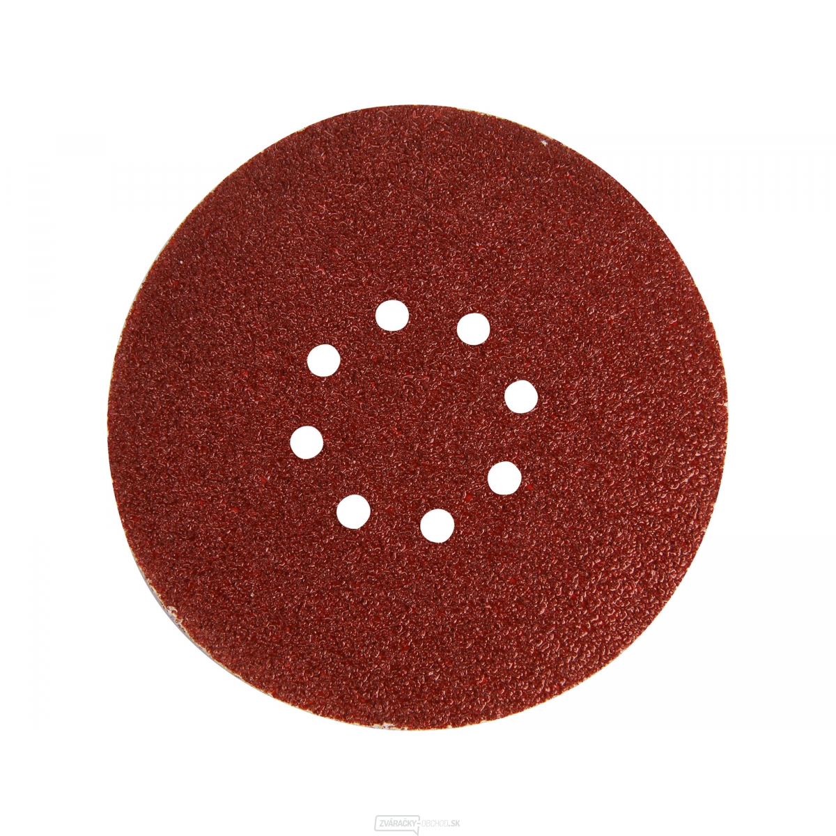 Papiery brúsne výsek 225 mm, zr. P80, suchý zip - 10 ks