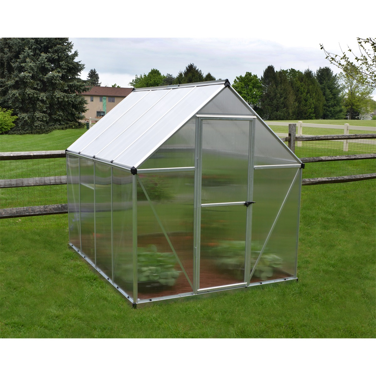Polykarbonátový skleník Palram multiline 6x8 Náhľad
