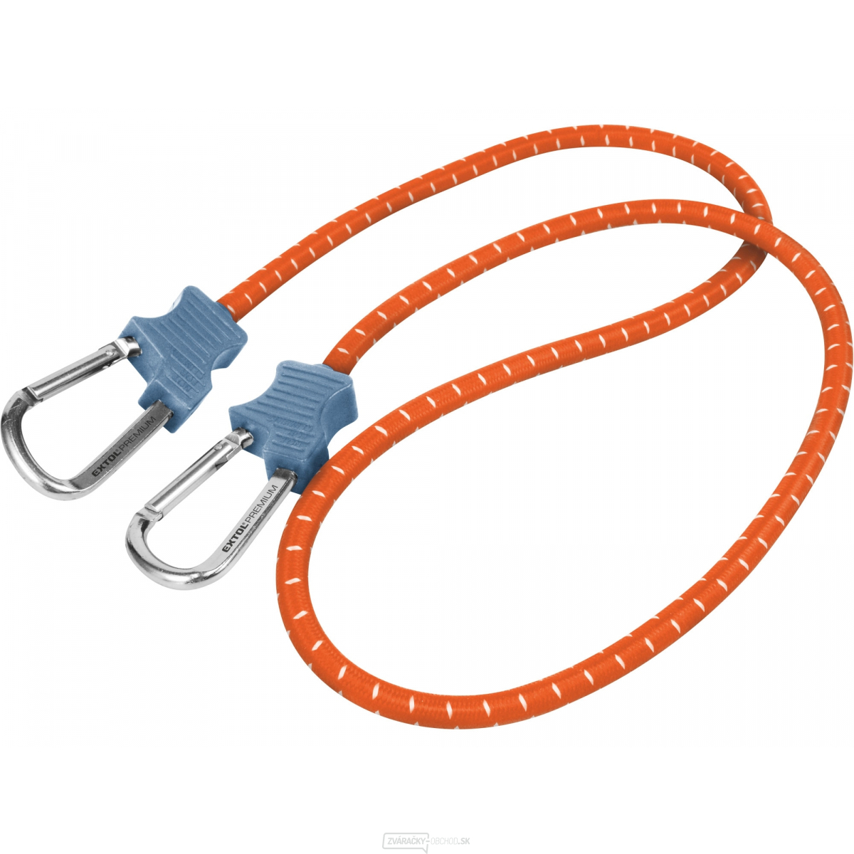 Guma upínacie s karabinami 80cm x ∅10mm
