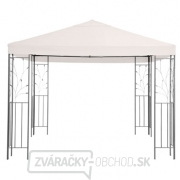 Alexandria - záhradný kovový altán 300 x 300 x 270 cm gallery main image