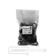 Háčky na elastický popruh, 8mm -  20ks Náhľad