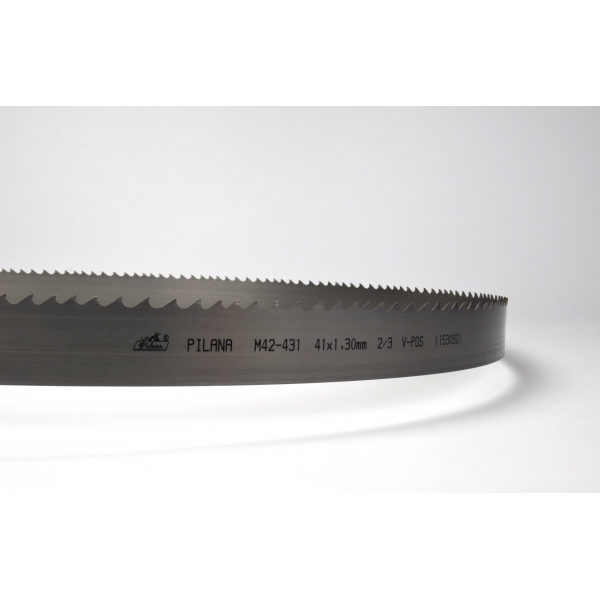 E-shop PILANA Metal s.r.o. Pilový bimetalový pás PILANA 2750x27x0,9/3-4z M42 – 431 MASSIVE PILBi2750.3-4z