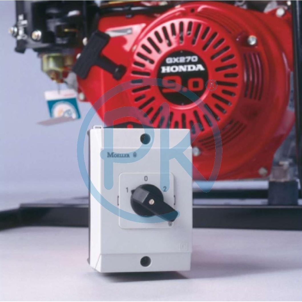 Manuálny prepínač sieť/generátor 20A, 4-pólový