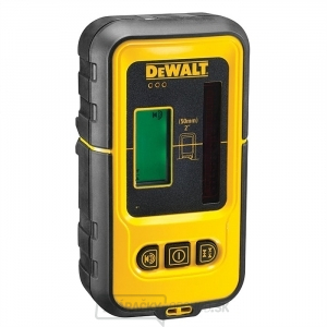 DE0892G Laserový detektor pre zelené líniové lasery DCE088D1G, DCE089D1G, DCE0811D1G, dosah 50 m DeWALT