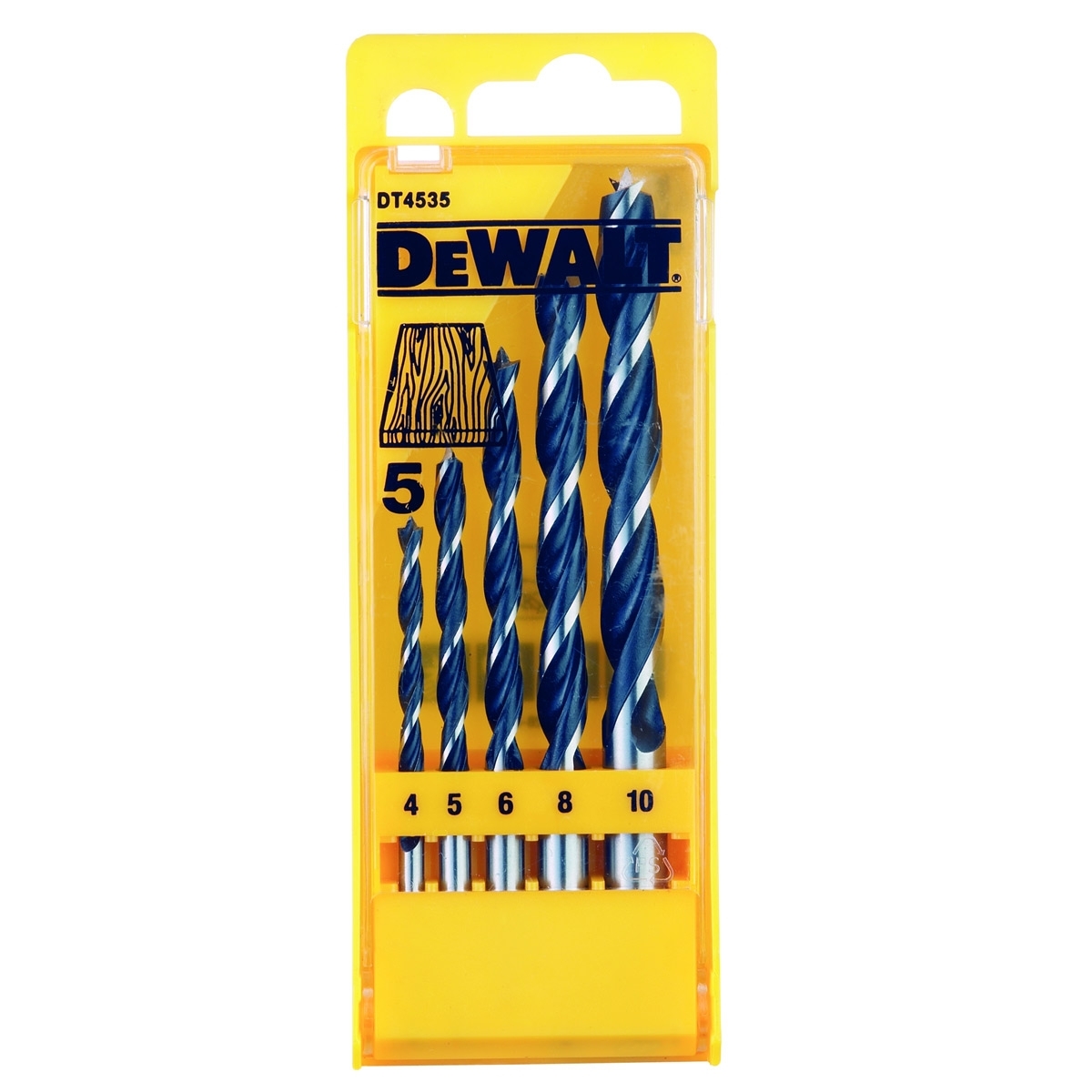 DT4535 Sada vrtáků do dřeva DeWALT - 5ks DT4535 Sada vrtáků do dřeva DeWALT - 5ks