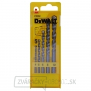 5 dílná sada vrtáků do zdiva DeWALT DT6952 gallery main image