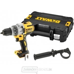 Aku vŕtačka DeWALT DCD991NT 18V, bez aku trojrýchlostná bezuhlíková + kufor - DCD991NT