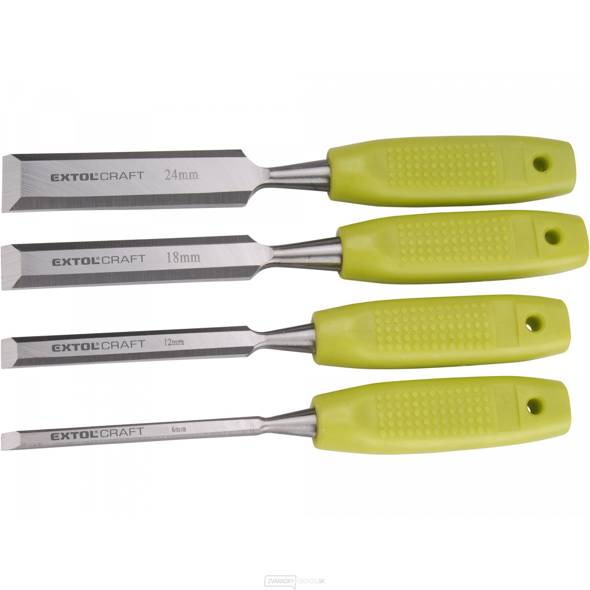 Dláta, 6-12-18-24mm - 4ks  Dláta, 6-12-18-24mm - 4ks  gallery main image