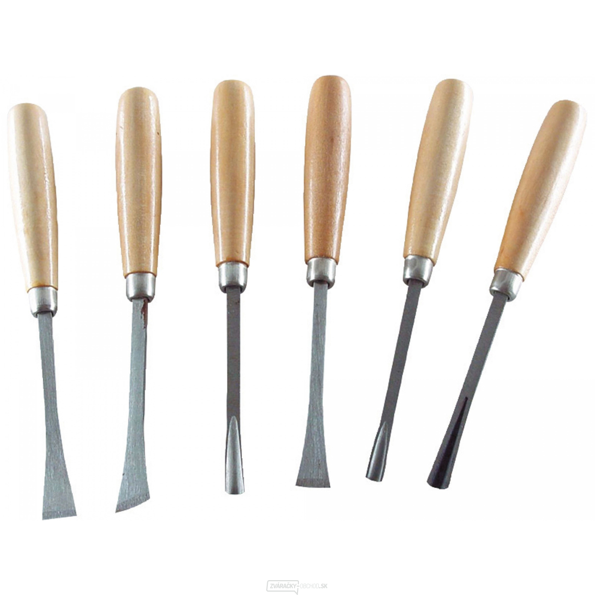 Řezbářská dláta - 165mm - 6ks