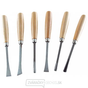 Řezbářská dláta - 165mm - 6ks Řezbářská dláta - 165mm - 6ks gallery main image