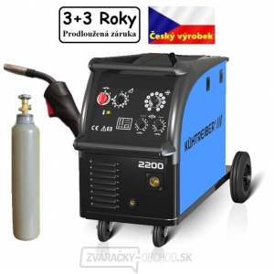 KIT 2200 Standard 4kladka + horák + Plná tlaková fľaša gallery main image