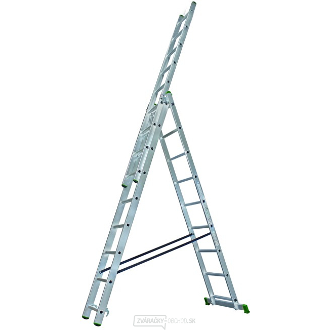 Rebrík trojdielny univerzálny 3x11 310/455/645 cm 18,0kg
