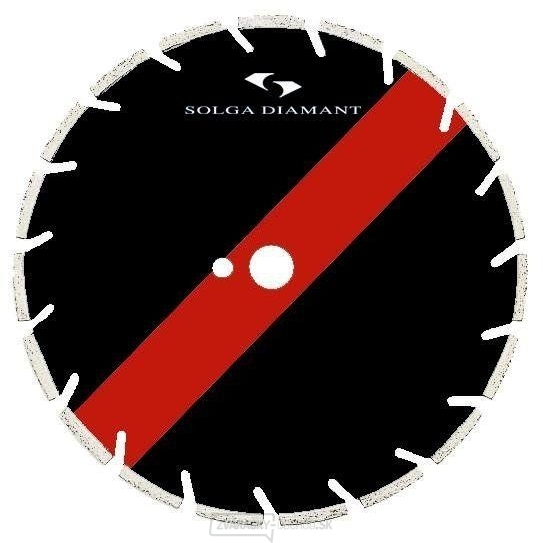 Diamantový kotúč segmentový 400x25,4mm do betonu pro rezače spár