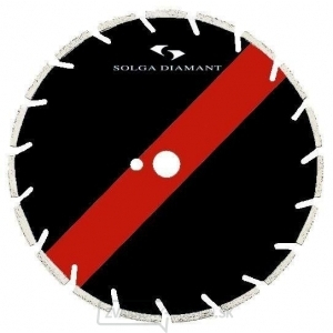 Diamantový kotúč segmentový 400x25,4mm do betonu pro rezače spár Diamantový kotúč segmentový 400x25,4mm do betonu pro rezače spár gallery main image