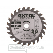 Kotúč pilový s SK plátky, ∅89x1,0x10mm, 24T Kotúč pilový s SK plátky, ∅89x1,0x10mm, 24T gallery main image