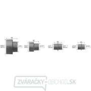 Scheppach redukce k odsavači sada (4ks)  Náhľad