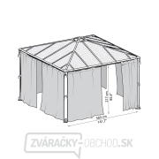 Palram Závěsy pro Palermo 3000/3600  náhled