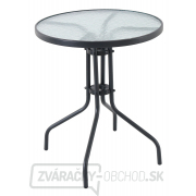 Creador Pikolo Round kovový stůl se skleněnou deskou gallery main image