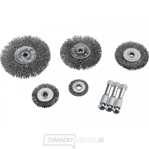 Kefy okružné oceľové - 5ks Kefy okružné oceľové - 5ks gallery main image