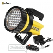 Svietidlo 37 LED prenosná nabíjacie K4017 Svietidlo 37 LED prenosná nabíjacie K4017 gallery main image