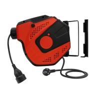 Automatický káblový navijak / bubon s el. káblom 17 m a 1 zásuvkou C-17-1CZ Náhľad