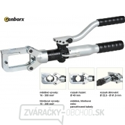 Víceúčelové krimpovací, rezací a děrovací hydraulické pákové klieště Genborx Víceúčelové krimpovací, rezací a děrovací hydraulické pákové klieště Genborx gallery main image