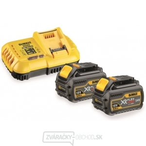 DCB118T2 - Nabíjačka + 2x baterie 18/54V 6Ah DeWALT FLEXVOLT DCB118T2 - Nabíjačka + 2x baterie 18/54V 6Ah DeWALT FLEXVOLT gallery main image