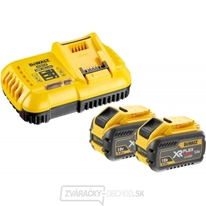 DCB118X2 - Nabíjačka + 2x aku 18/54V 9,0 Ah DeWALT FLEXVOLT