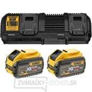 DCB132X2 - Dvojitá nabíjačka + 2x aku 18V 9,0 Ah DeWALT FLEXVOLT gallery main image