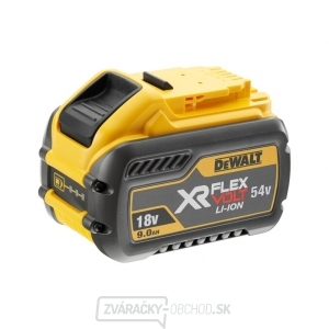 DCB547 Zásuvný akumulátor 18/54V 9,0 Ah DeWALT FLEXVOLT DCB547 Zásuvný akumulátor 18/54V 9,0 Ah DeWALT FLEXVOLT gallery main image