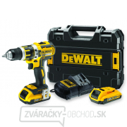 DCD795D2 Aku bezuhlíkové príklepová vŕtačka/skrutkovač 18V, 2x2,0 Ah DeWALT FLEXVOLT + kufor TSTAK gallery main image