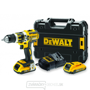 DCD795D2 Aku bezuhlíkové príklepová vŕtačka/skrutkovač 18V, 2x2,0 Ah DeWALT FLEXVOLT + kufor TSTAK