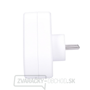 Solight rozbočka, 3x 10A, trojuholník, biela Náhľad