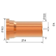 Tryska 0,9 30/40 A 100 (balenie 10 kusov) Náhľad